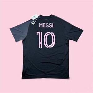 Inter‎ Miami CF Lionel Messi adidas Black '25 The Fortitude Kit Jersey X-Large